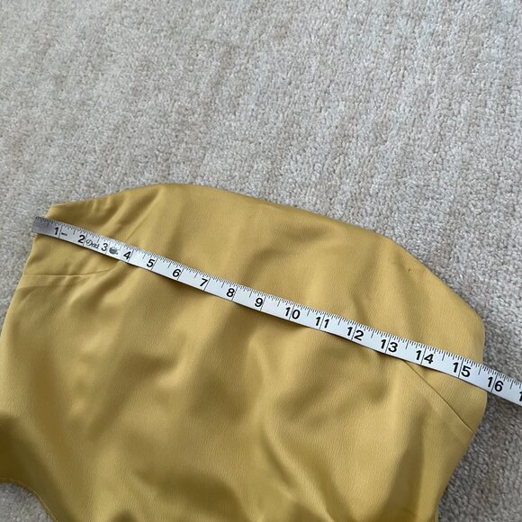 3 for $6 Wayf Corset Smocked Back Blouse Top L - Picture 6 of 7